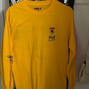 Jessie Reyes Pay in Memory Tour Yellow Long Sleeve Men's Tee